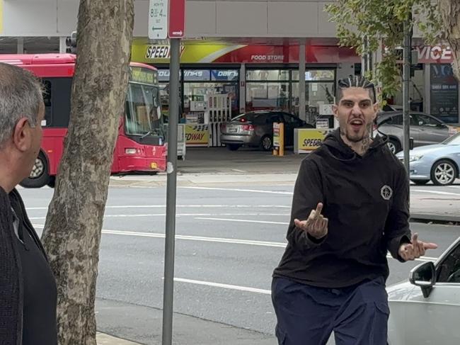 Issa Haddad outside Fairfield Local Court on May 8.