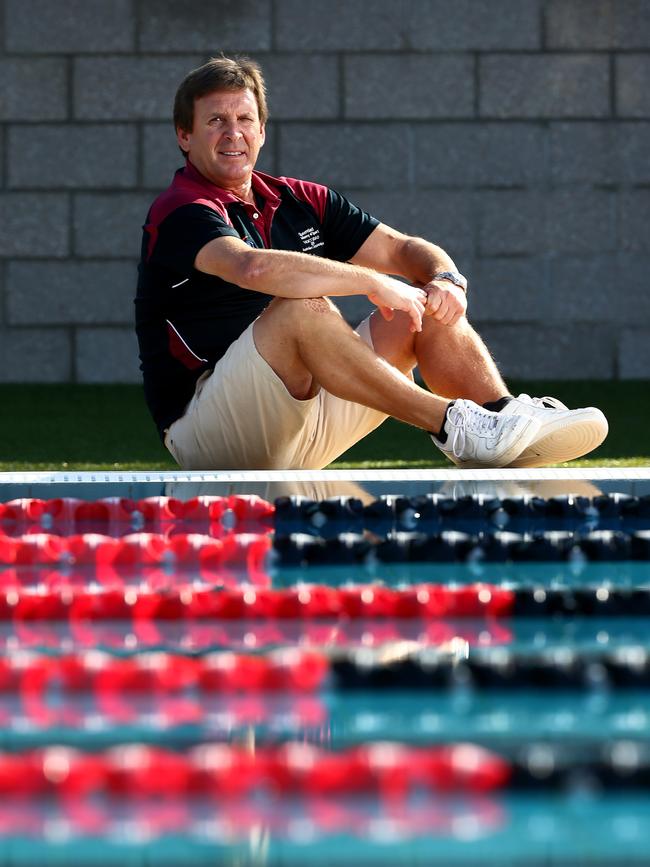 Swimming coach Michael Bohl. Picture: Adam Head