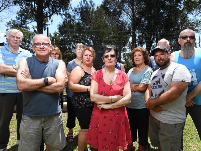 Residents are furious over the plans. Many paid a premium for a property overlooking the course. Picture: James Ross