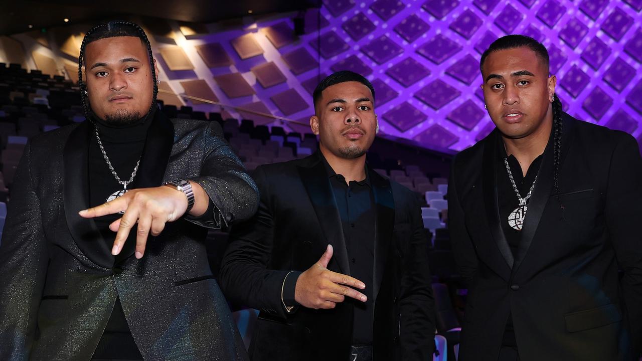 Spenny, Celly and Lekks of OneFour attend the world premiere screening of their film at SXSW Sydney on October 16, 2023. Picture: Getty Images