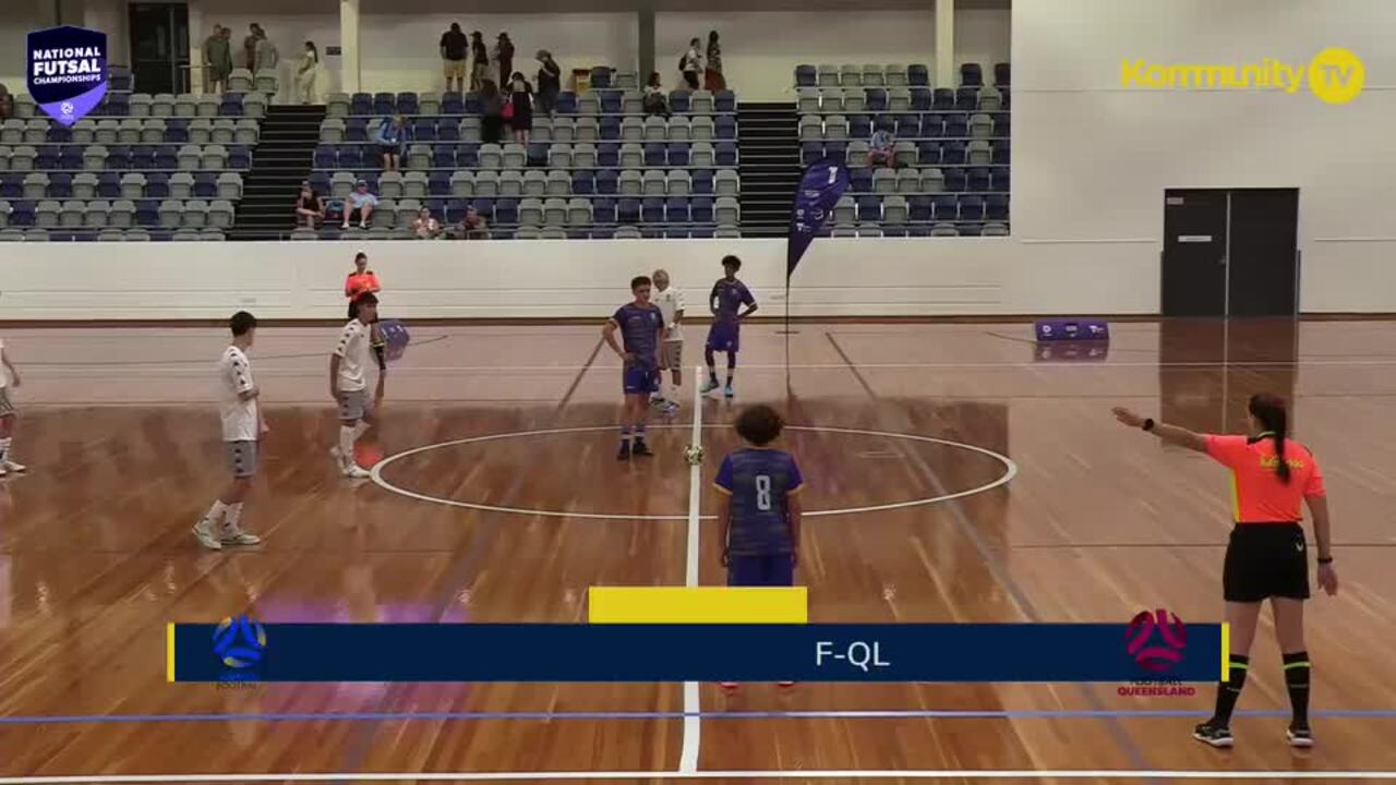 Replay: Capital Football v Football Queensland (U14 Boys) - 2025 National Futsal Championships Day 2