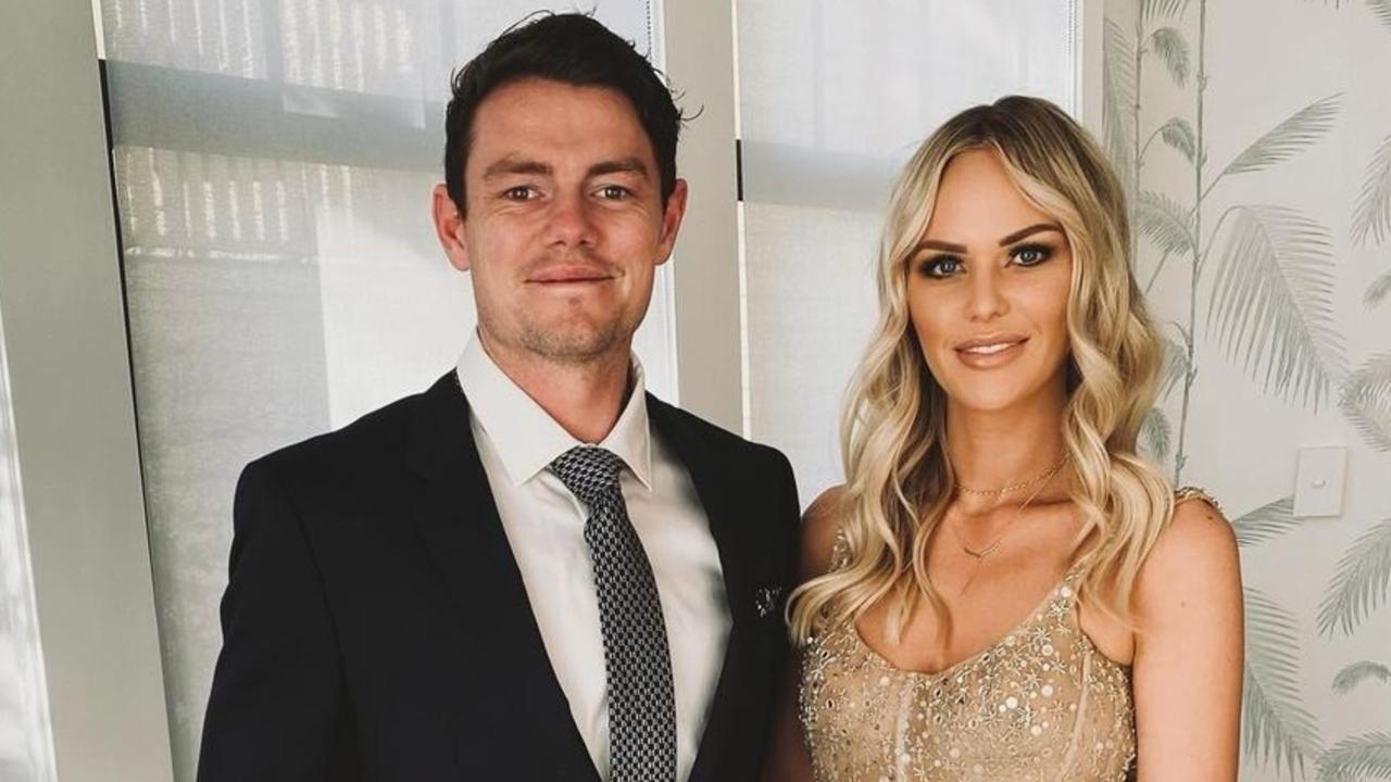 Lachie Neale and wife Jules are staying put.