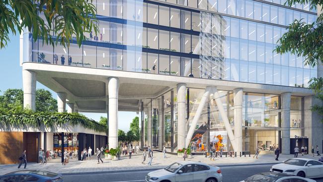 The university at Hassall St will be the third high-rise education building in Parramatta CBD.