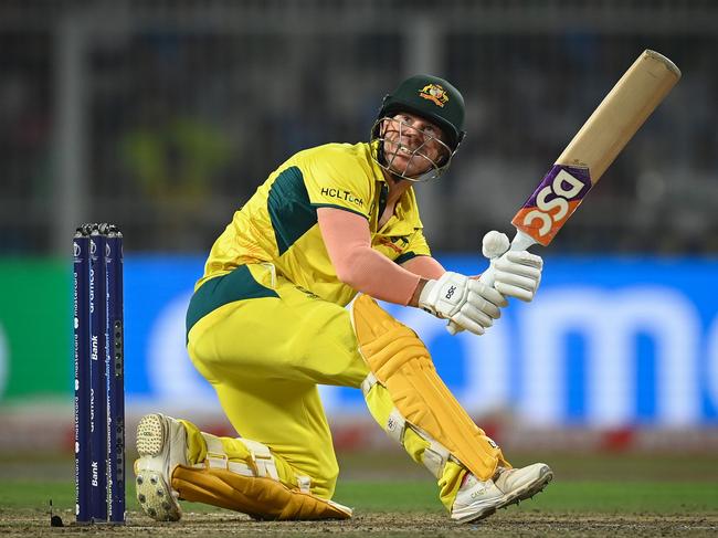 David Warner has an extraordinary record in T20 and One Day cricket. Picture: Getty Images