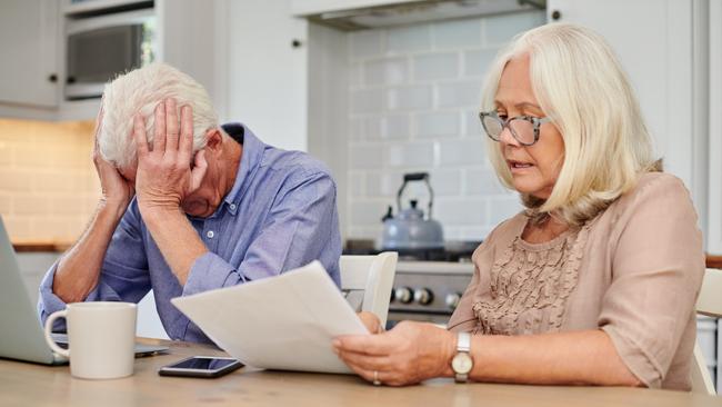 Seniors worry they won’t balance household bills even without a mortgage. Picture: iStock