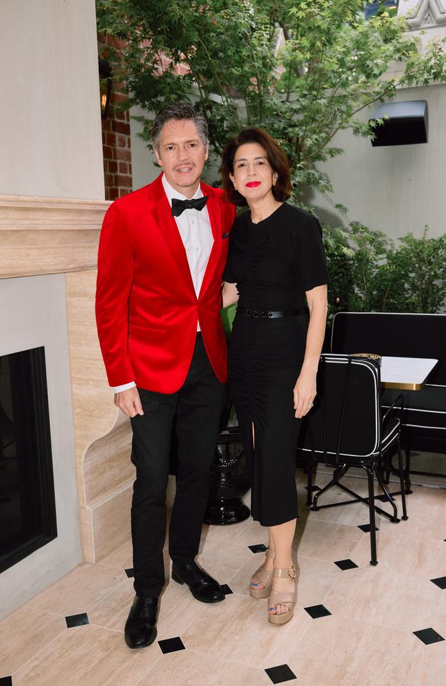 Lord Mayor Nicholas Reece and wife Felicity. Picture: Dan Castano