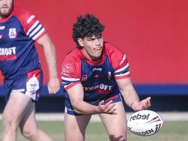 Runaway BayÃs Zane Lothian in the A-grade fixture between Runaway Bay and Tugun at the Kevin Bycroft fields.Picture: Glenn Campbell