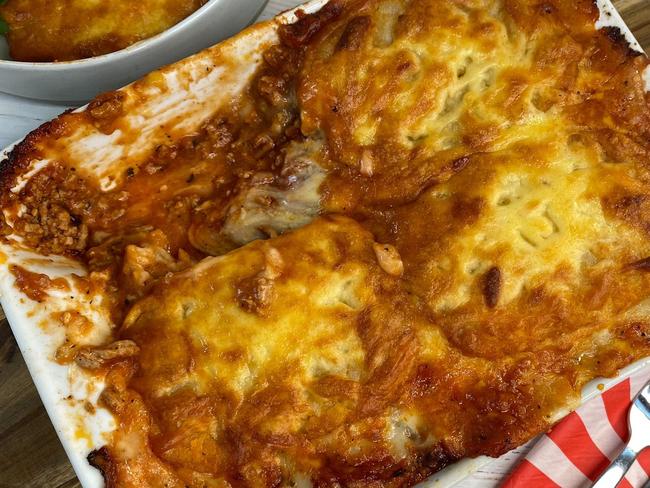 This hash brown lasagne is a winner.