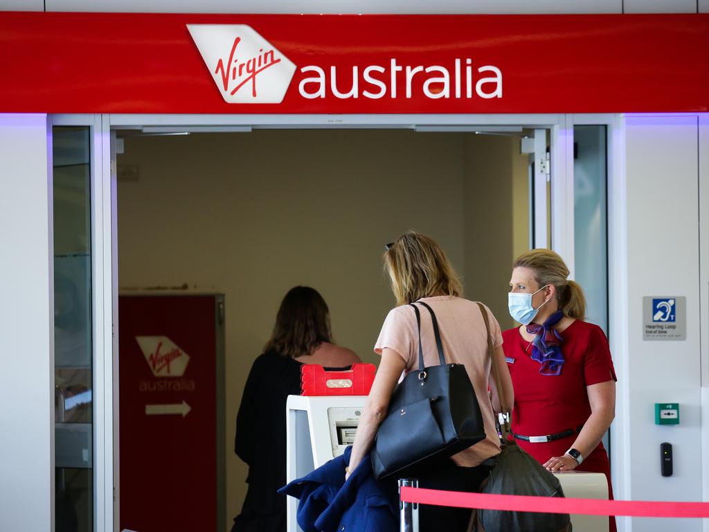 Virgin Australia will officially launch the competition when all adults are eligible for the vaccine. Picture: NCA NewsWire / Gaye Gerard