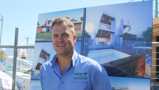 Builder Adrian Hill, owner and director of Adrian Hill Developments.