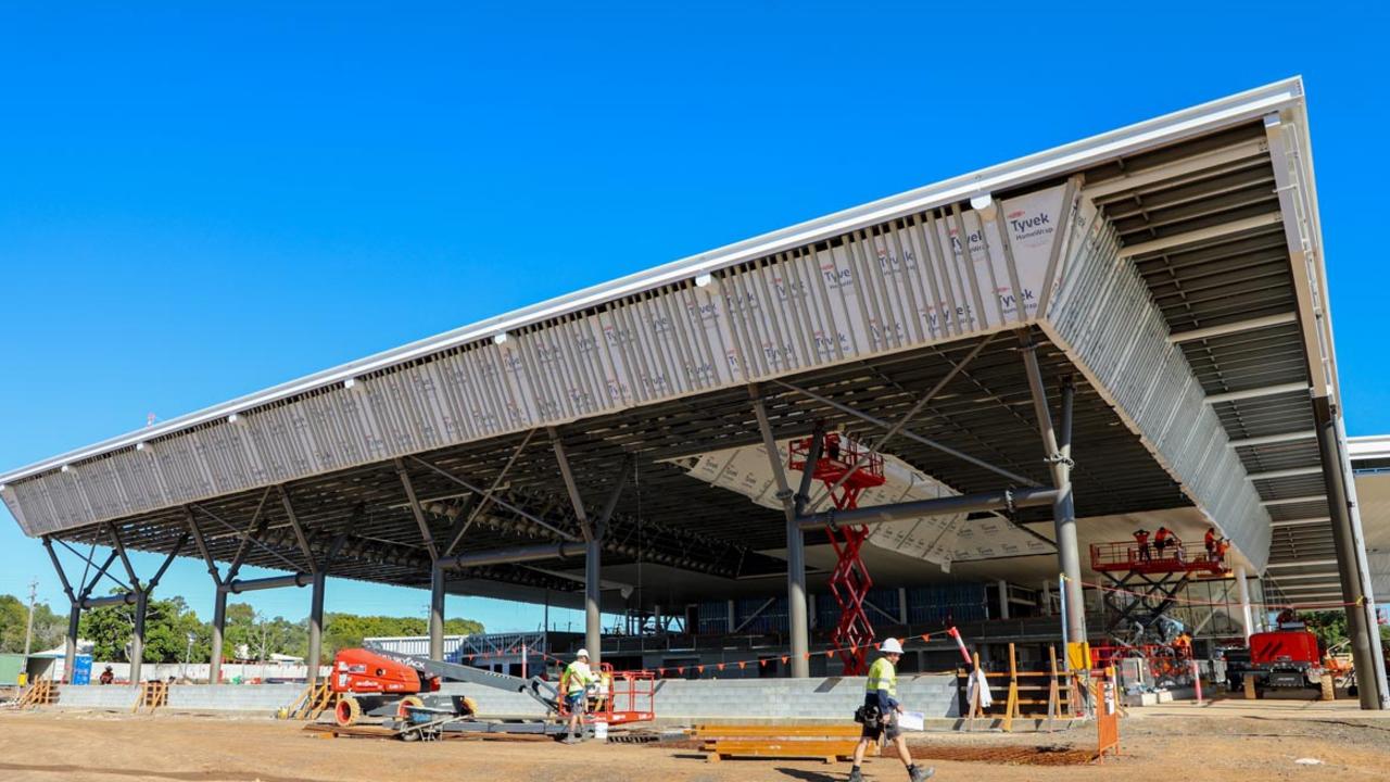 The price tag for Bundaberg’s controversial new aquatic centre has been revealed as just shy of $90 million, according to new figures released by the Bundaberg Regional Council and Mayor Helen Blackburn (inset).