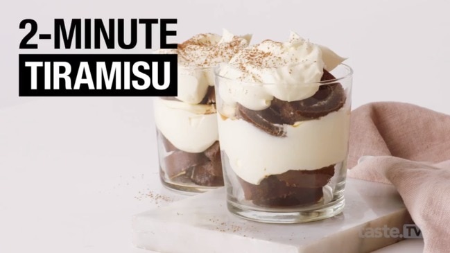 2-minute tiramisu