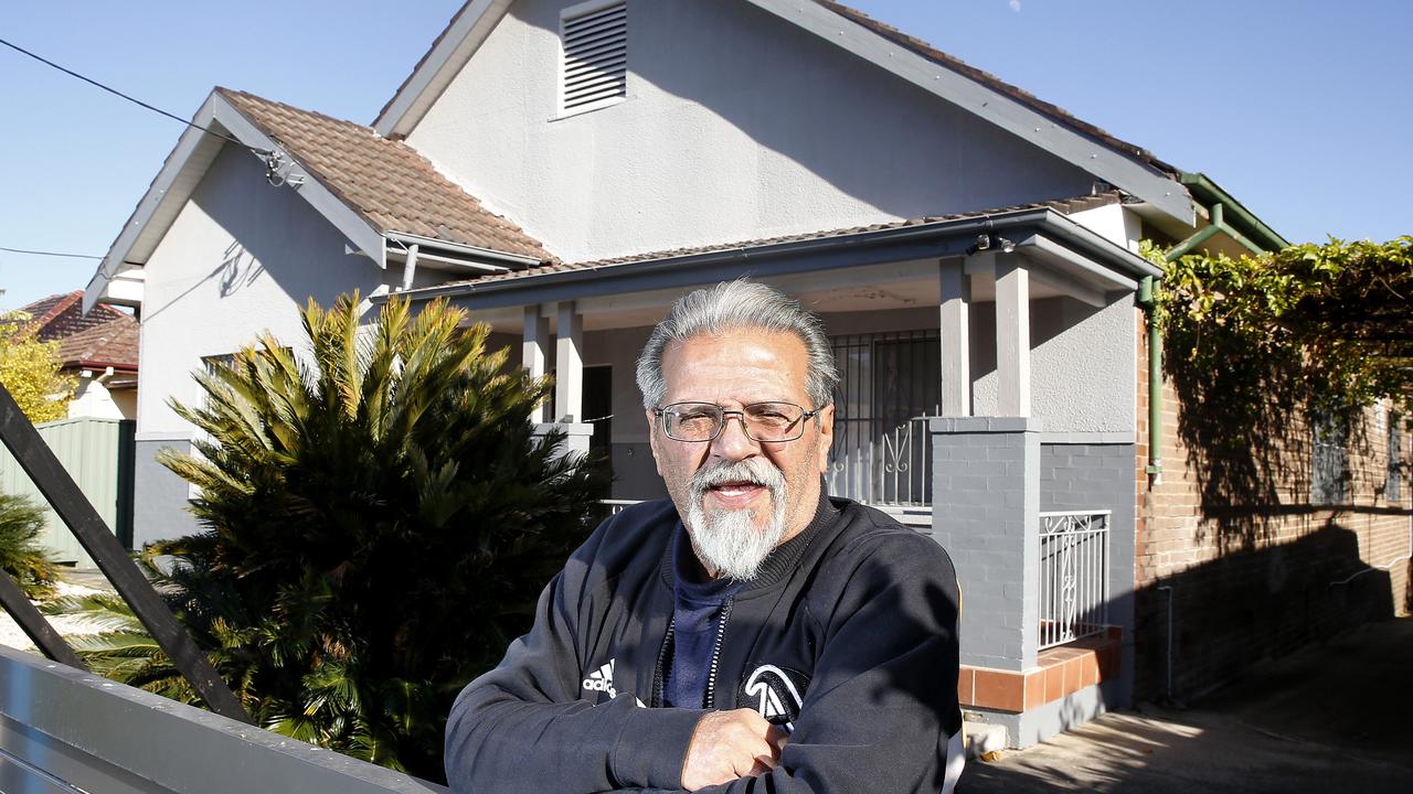 George Younan outside his home in Guildford, one of the suburbs, said recent changes were noticeable. Picture: John Appleyard