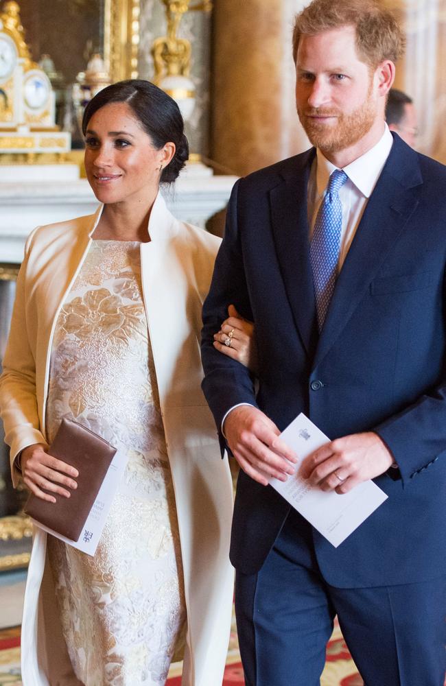 Meghan, Duchess of Sussex and Prince Harry will be keeping the details of the birth of their first child secret from press and public. Picture: WPA Pool/Getty Images