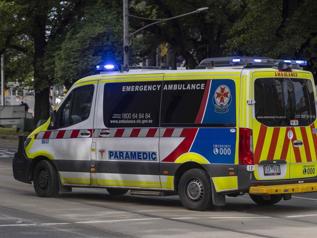 MELBOURNE, AUSTRALIA - NewsWire Photos January 11th, 2022:Generic pictures taken this morning at Royal Melbourne Hospital after Ambulance Victoria issued a warning about extreme demand for services across Melbourne overnightPicture: NCA NewsWire / Wayne Taylor