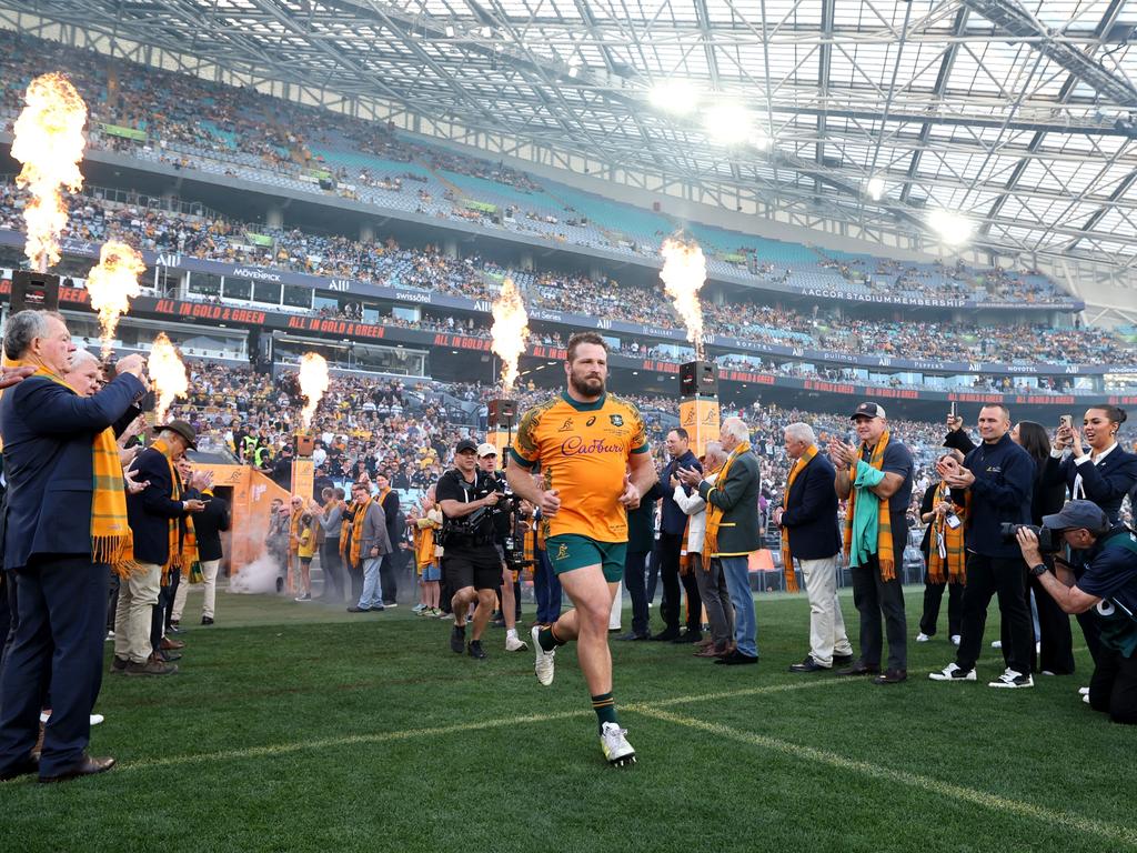 The Wallabies have a chance at redemption on home turf. Picture: Cameron Spencer/Getty Images