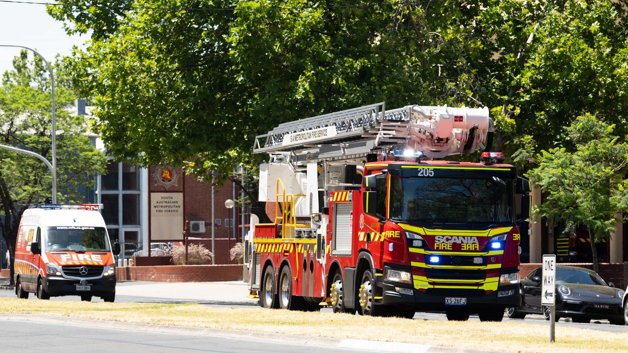 Firefighters were called to Leppington after reports of an explosion. Picture: NCA NewsWire / Morgan Sette