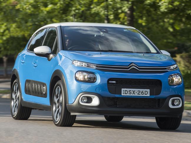 The 2018 Citroen C3 with built-in 'dash cam'. EMBARGO Tuesday 13 March, 2018. Picture: Supplied