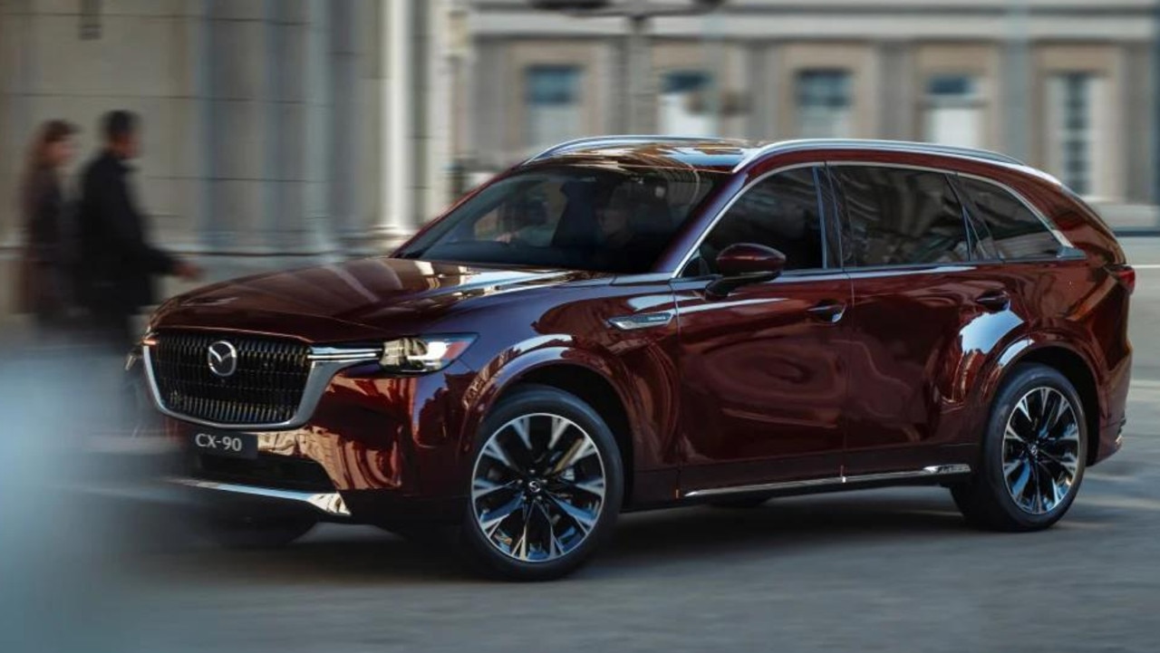 The Mazda CX-90. Both of these models came into production in 2023. Picture: Mazda