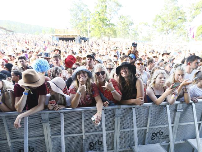 Falls Festival Day 3 at Marion Bay, New Years Eve. PICTURE: MATT THOMPSON