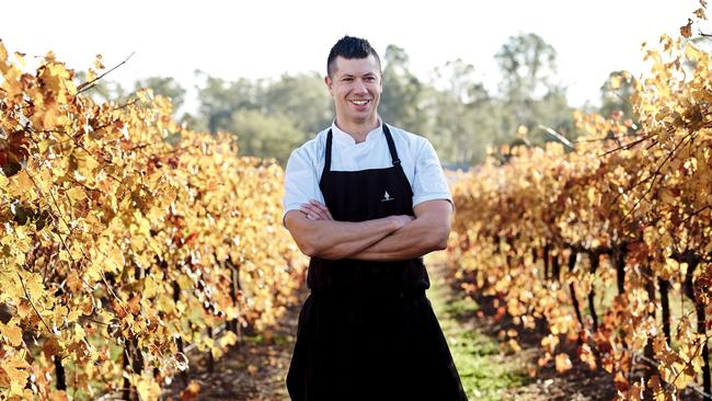 Dan Hawkins, executive chef Muse at Mitchelton winery