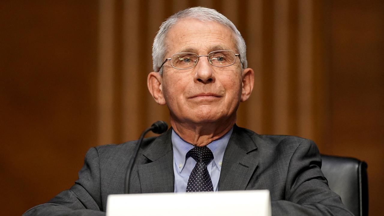 Dr Anthony Fauci, director of the National Institute of Allergy and Infectious Diseases. Picture: Greg Nash/Pool/AFP