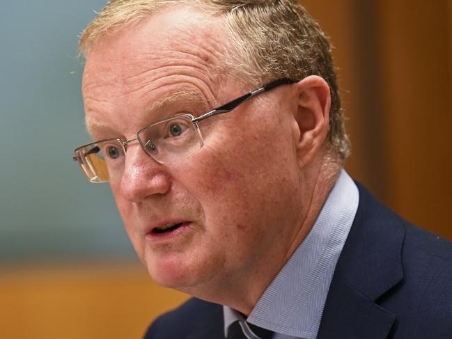 CANBERRA, AUSTRALIA, Newswire Photos. MAY 31, 2023: RBA Governor Philip Lowe appears at the Economics Legislation Committee Senate Estimates at Parliament House in Canberra. Picture: NCA NewsWire / Martin Ollman