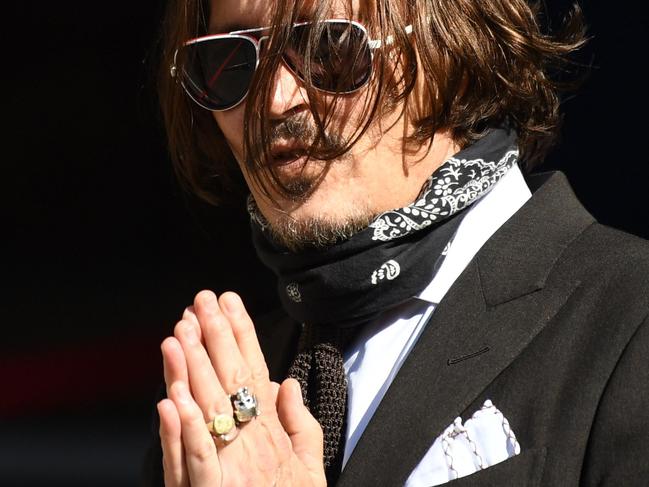 US actor Johnny Depp. Picture: AFP