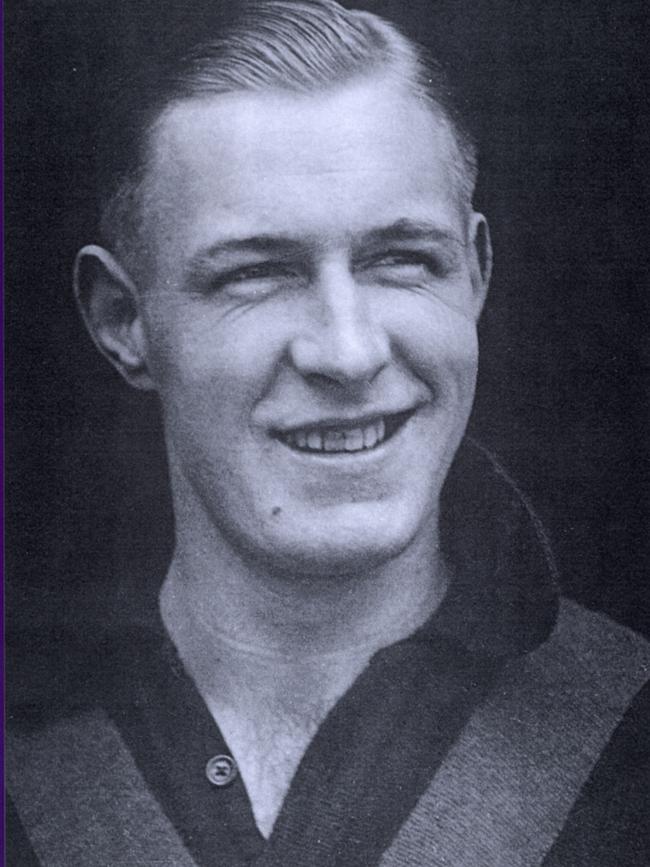 Albert Mills was a Hawthorn champion between 1930 and ‘42. Picture: HWT