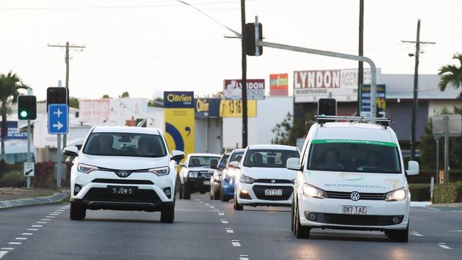 Traffic on Sheridan Street during the busy Friday afternoon peak hour rush. The northern section of the road has been identified by the federal government as stage one early works for the $359 million Captain Cook Highway upgrade. PICTURE: BRENDAN RADKE