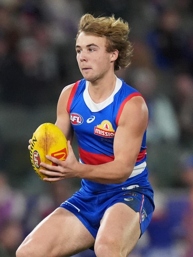 The Dogs say Ryley Sanders won’t exclusively be a midfielder.