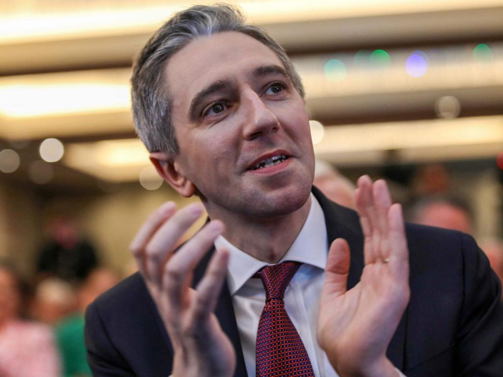 Irish prime minister-in-waiting Simon Harris' takes over following the shock resignation of predecessor Leo Varadkar on Wednesday, a move pundits described as a "political earthquake" in the EU member. Picture: AFP.