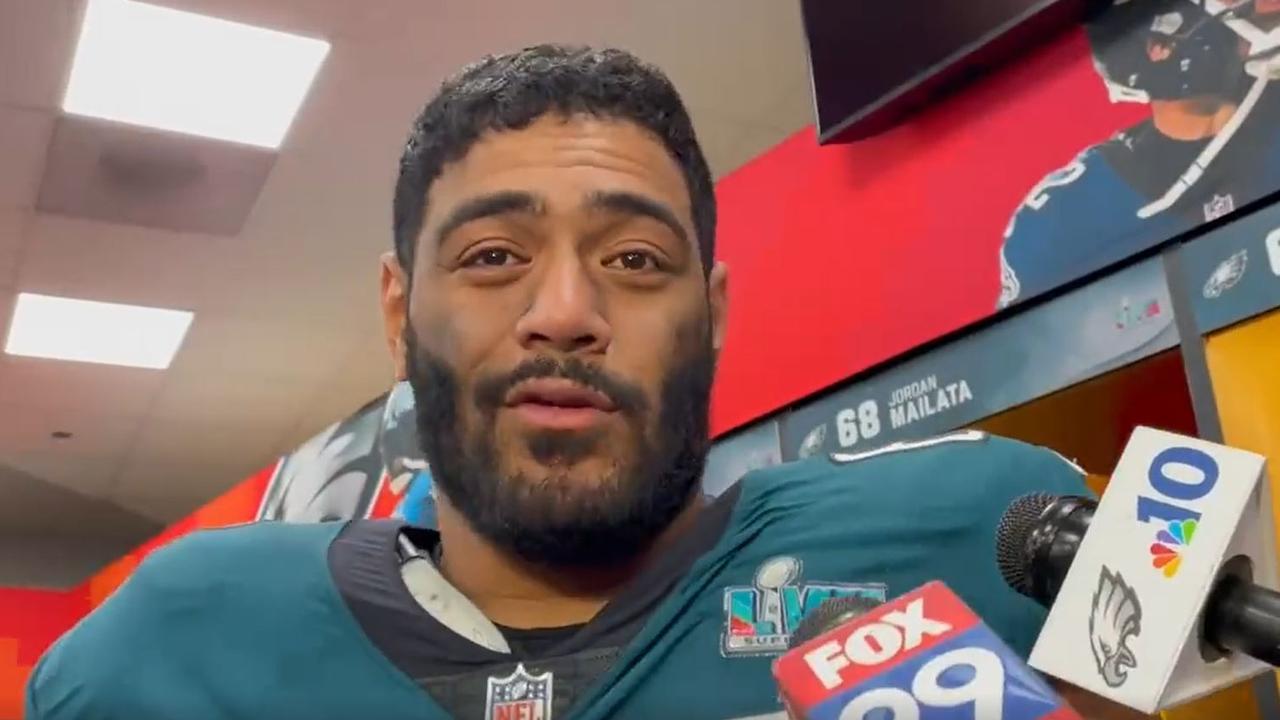 NFL 2023: Philadelphia Eagles use of QB Sneak play, tactics, Jordan Mailata  Aussie in NFL, Super Bowl vs Kansas City Chiefs