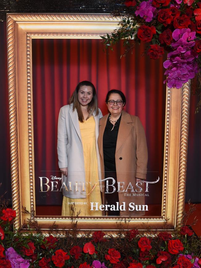 Opening night: Beauty and The Beast at Her Majestys Theatre, Melbourne. Picture: Josie Hayden