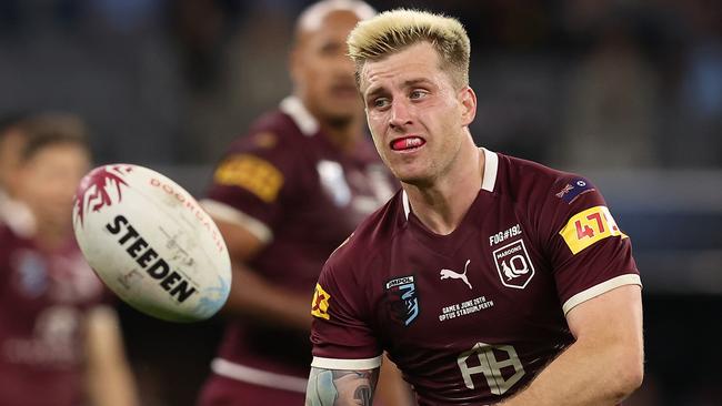 Cameron Munster will return for Storm against the Raiders after he was ruled out of Origin III due to Covid. Picture: Paul Kane/Getty Images