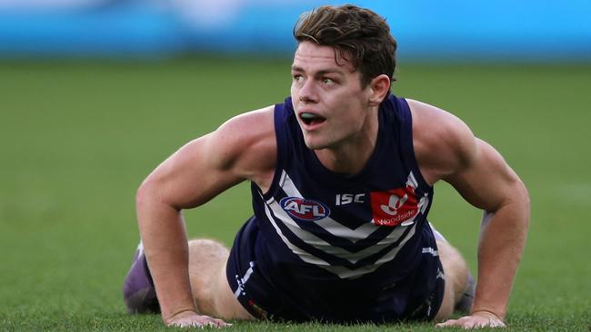 Lachie Neale looms as the man that could make the trade dominoes fall quickly tomorrow. Picture: Getty Images