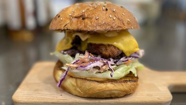 Best Burgers Mornington: Big Buns chicken burger. Picture: Lucy Callander