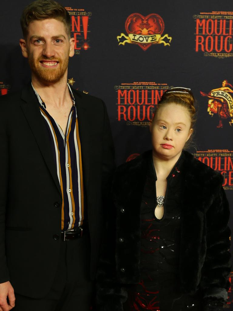 Nicholas Maguire and Madeline Stuart.