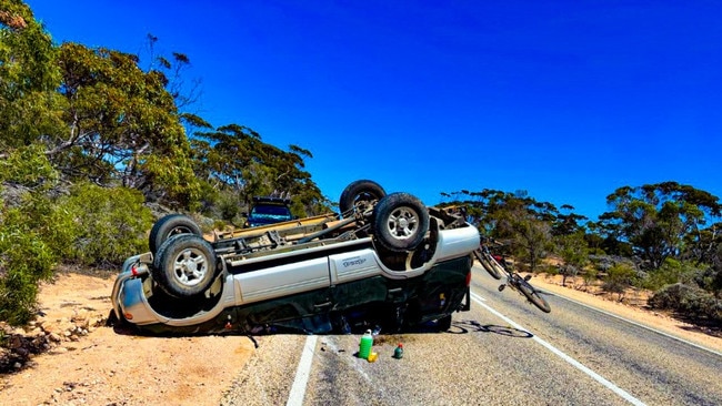 Mr Mendez's was driving across the Nullarbor when he crashed his car 3 kms outside of Yalata Aboriginal community on January 4, 2024.