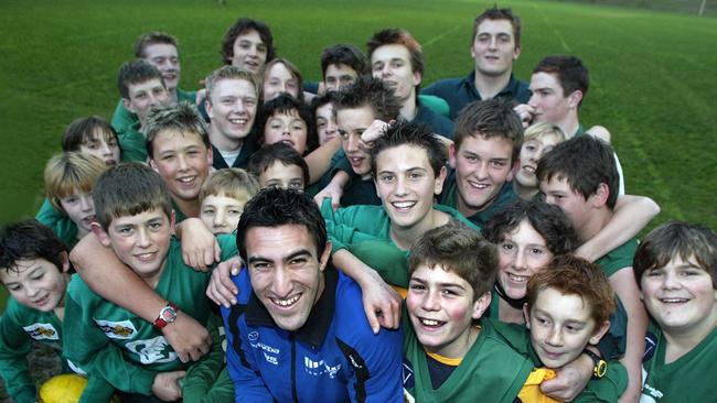 Michael Firrito back at Gembrook-Cockatoo in 2004.