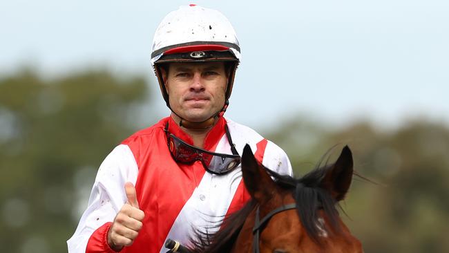 Aaron Bullock will be hard to beat in the Jockey Challenge with his string book of rides. Picture: Getty Images