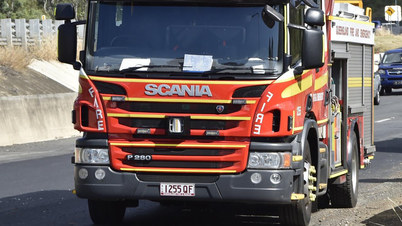 Emergency services were called to a Tara home after a car caught fire in a blaze started by a lithium battery.