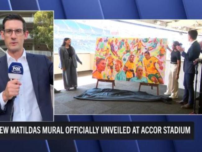 Tillies mural revealed at ACCOR stadium