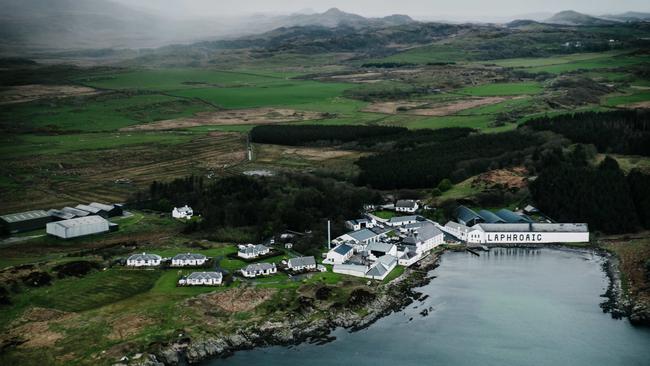 The gorgeousness of Islay is easily seen by air. Picture: Supplied