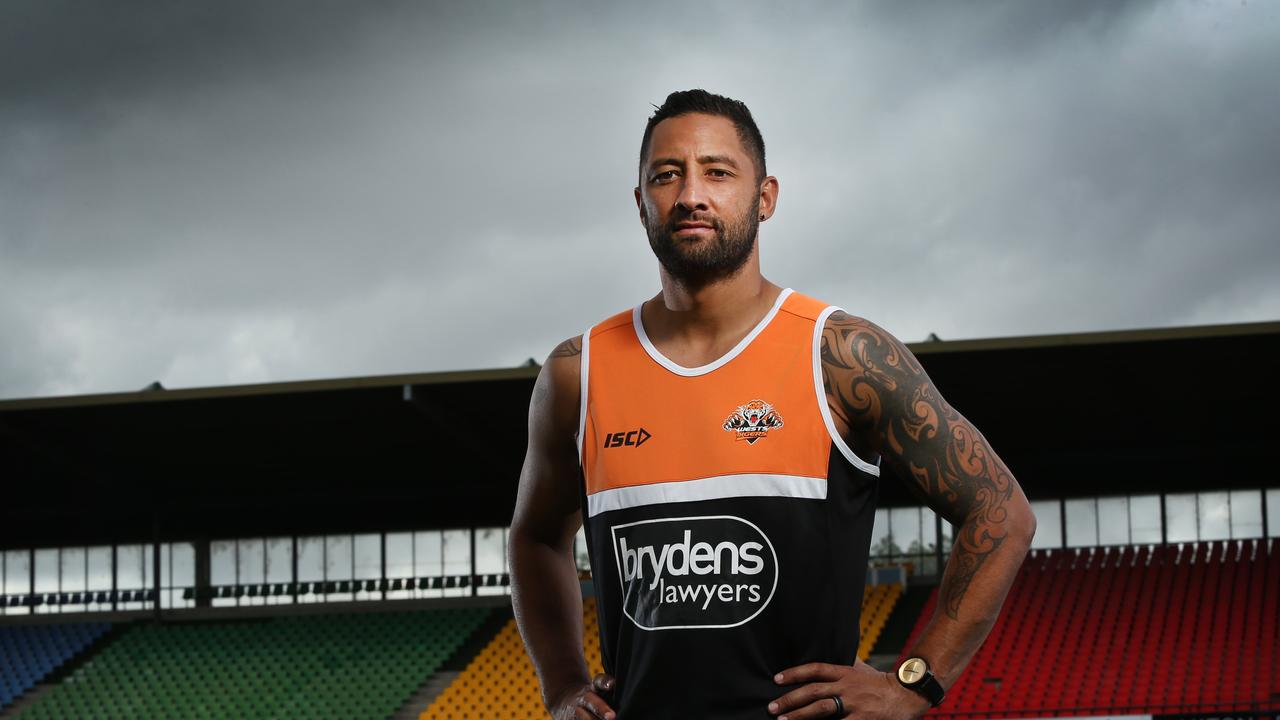 Pictured at Concord Oval is Wests Tigers player Benji Marshall. Picture: Richard Dobson
