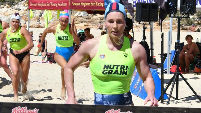 Britney Pierce is contesting the arduous Coolangatta Gold this weekend.