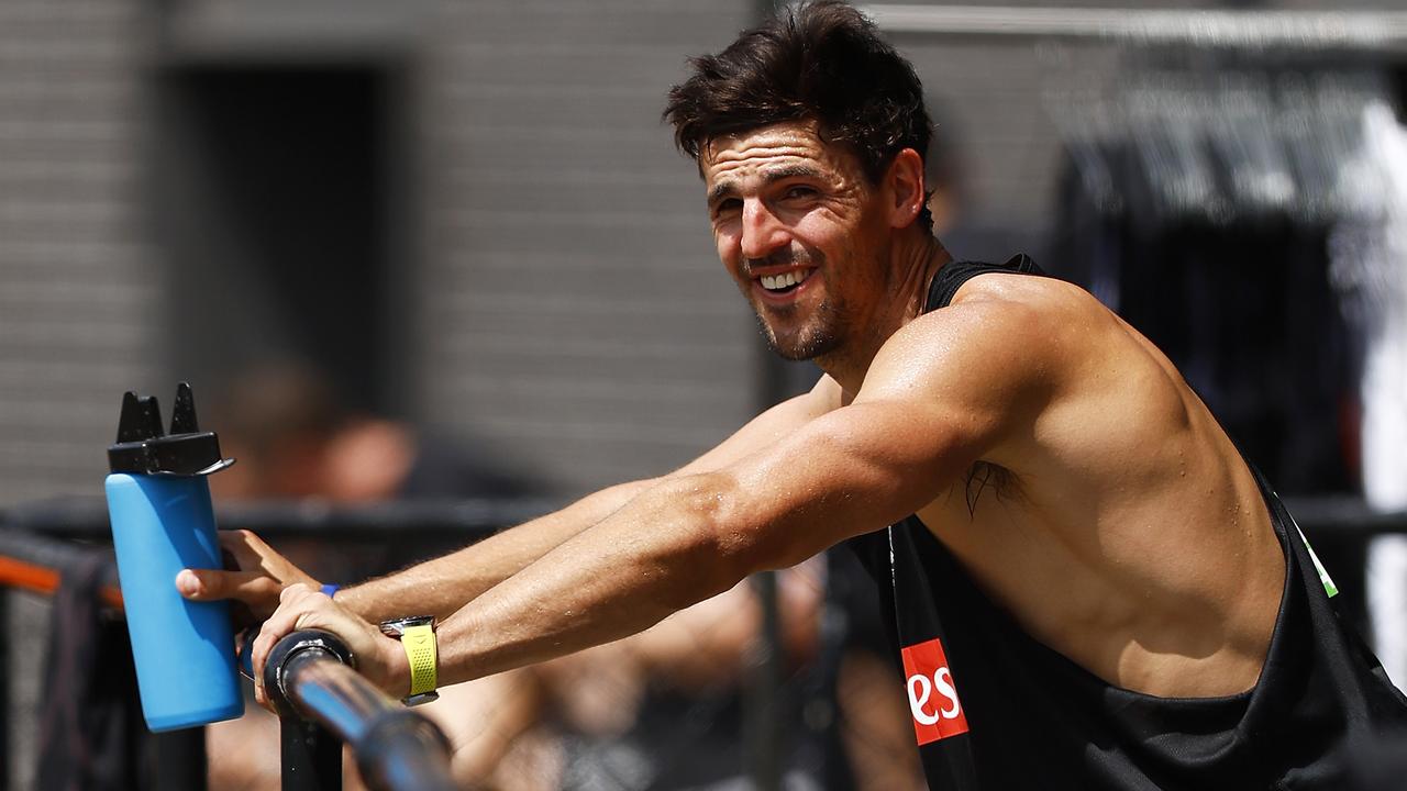 Scott Pendlebury is always looking for new ways to improve himself. Picture: Getty Images