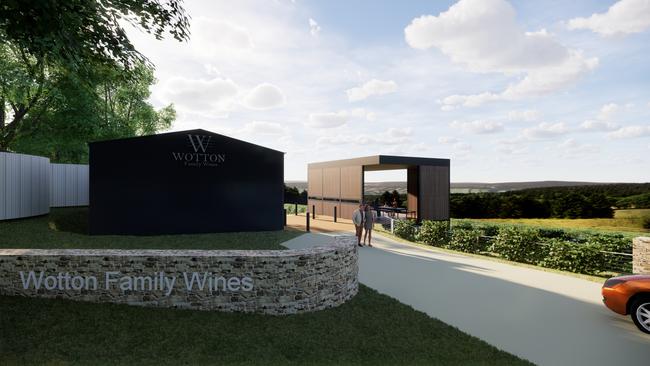 Wotton Family Wines will open a brand new cellar door in Uraidla. Source: BeyondInk