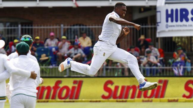 Kagiso Rabada took 11 wickets in South Africa’s win in Port Elizabeth.