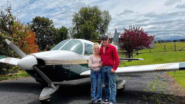 Maree and Rhiley Kuhrt are believed to have been on-board the aircraft. Picture: Supplied